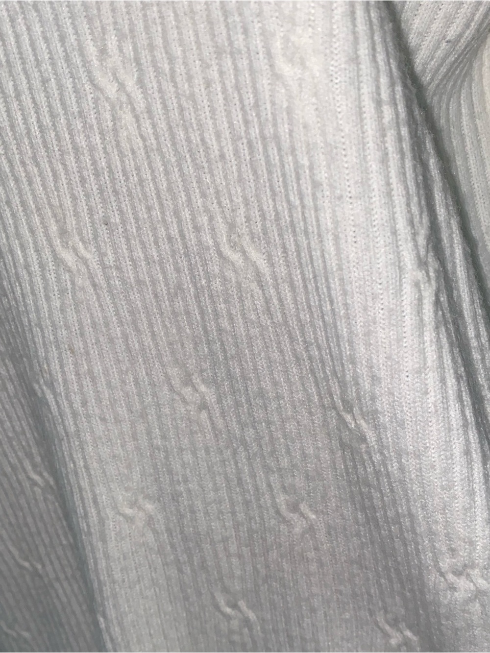 Vintage BonWorth Cream Acrylic Cashmere Knit Top with Mock Neck - Picture 6 of 10